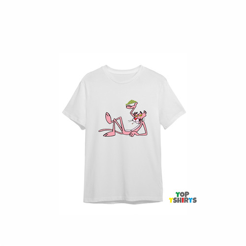 Pink panther cartoon - pink, tshirt