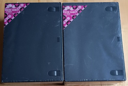 Packs tesco dvd cases - packs, (5