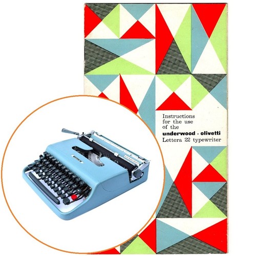 Olivetti lettera typewriter - olivetti, 22