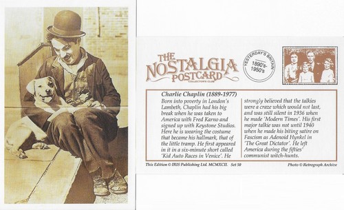Postcard usa film actor - postcard,