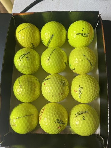 Titleist yellow golf - x,