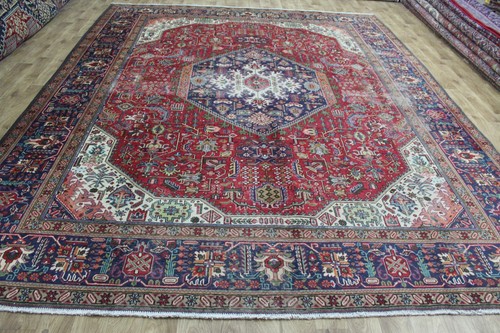 Large vintage oriental rug - oriental,