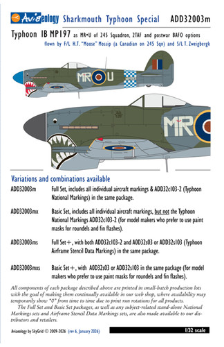 Aviaeology add32003mx 32 - aviaeology, 1:32