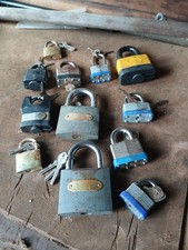 Joblot Of Locks, 12 In Total All With Keys.