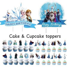 Frozen cake toppers decoration