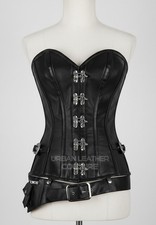 Women's Genuine Leather Steel