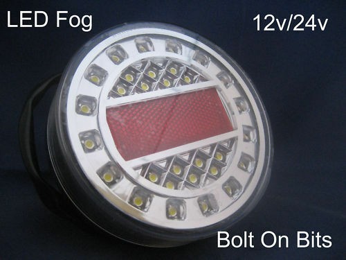 Led 125mm light fog kit - led,