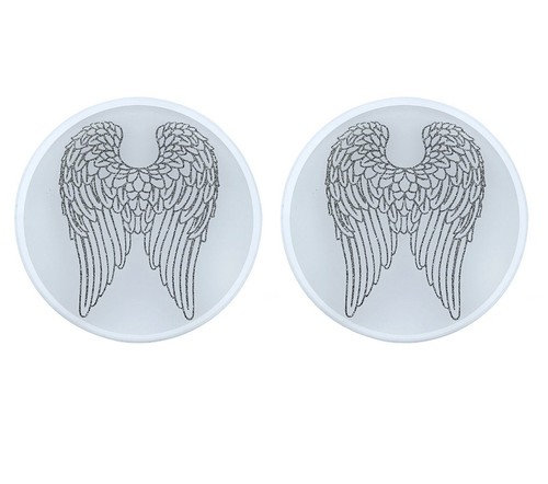 Candle plate mirrored - candle,