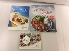 x 3 Books/Slimming World Cookery Books, 100 Extra Easy Days, 100 Saucy Secrets+1
