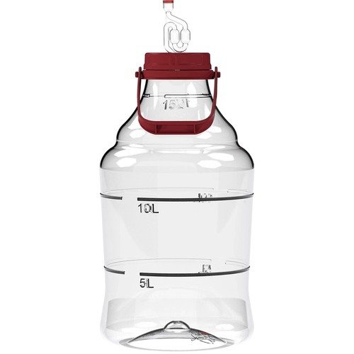 Plastic jar demijohn with - plastic,