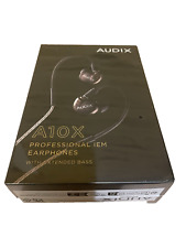 Audix A10X Single Driver Studio Earphones with Extended Bass SEALED & UNOPENED