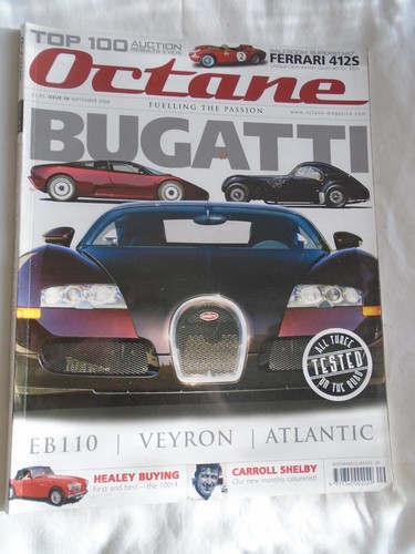Octane sep 2006 - no, bugatti