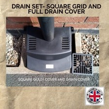 DRAIN COVER AND SQUARE GULLEY