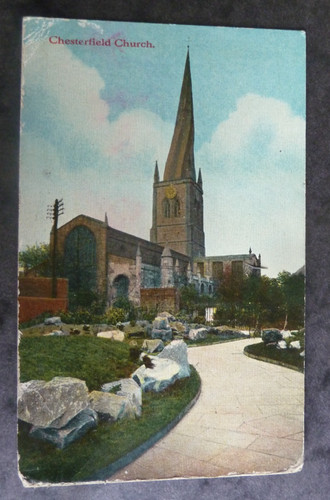 Chesterfield church vintage - church.,