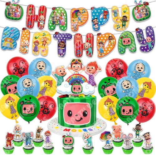 Cocomelon birthday party - cocomelon,