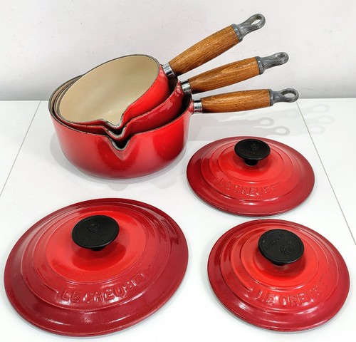 Creuset cast iron saucepan - iron,