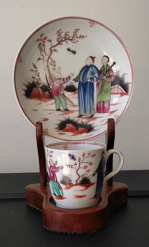 Handpainted new hall porcelain - handpainted,