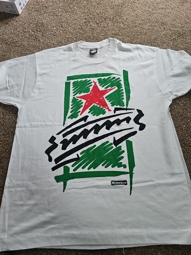 Vintage 90s heineken shirt - t,