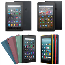 Fire 7 Tablet  7th or 9th Gen | 7" Display | 8/16/32GB | Kids & Std All Colours