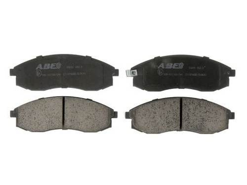 Front axle brake pad - pad, set,