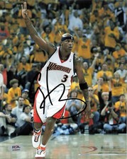 Al Harrington Signed Photo PSA