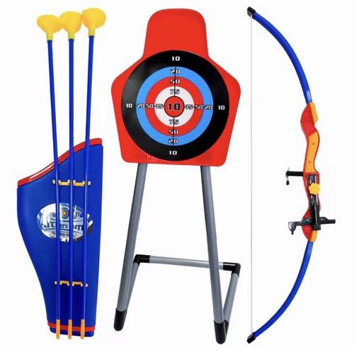 Kids laser bow arrow - laser, &