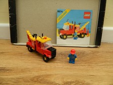 Lego Town – 6674 Crane Truck – Complete - Instructions – Vintage