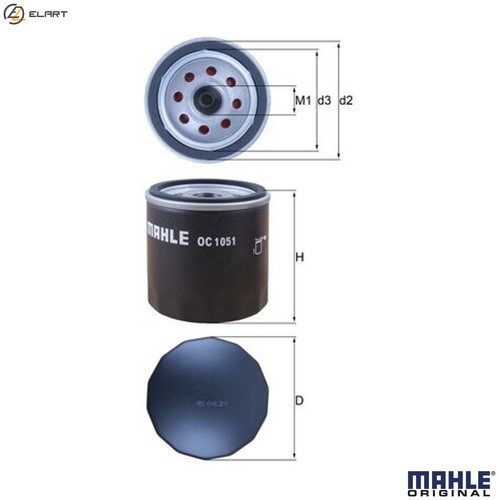 Oil filter 1051 for - for, ford