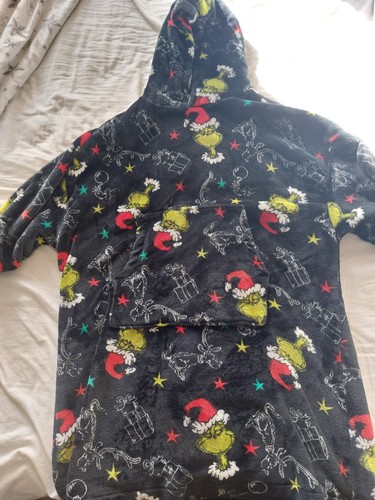 Grinch christmas fleece soft - fleece,