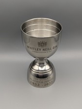 Whitley Neill 25ml & 50ml Spirit Measure Double Jigger Stainless Steel Queen Gin