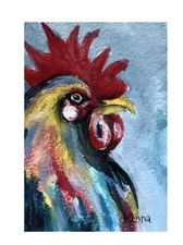 Aceo Painting By Kenna Gouache