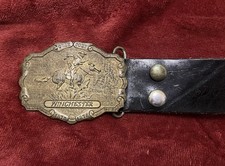 Vintage heavy metal belt - metal,