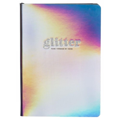 Glitter runs through - glitter,