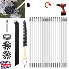 24x Flexible Chimney Sweep Set