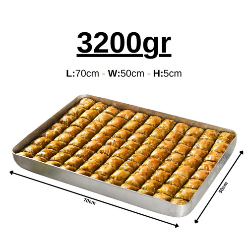 Aluminium oven baking sheet - aluminium,