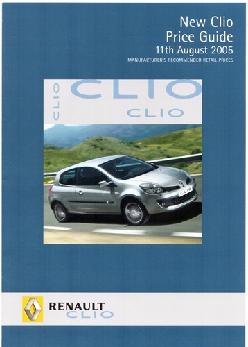 Renault clio prices - renault, &