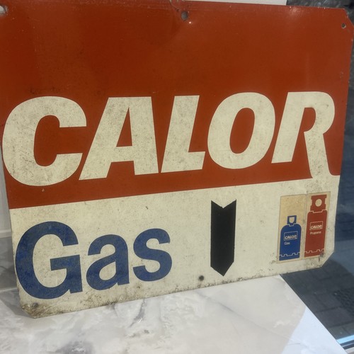 Vintage metal calor - calor, gas