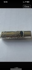 Sterling Silver Large Whistle Pendant With Hallmarked