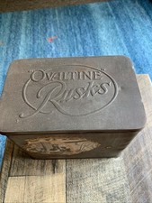 Ovaltine Rusks Tin