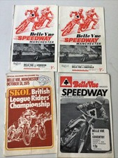 Belle Vue Speedway Programmes(17) 1970-1990.