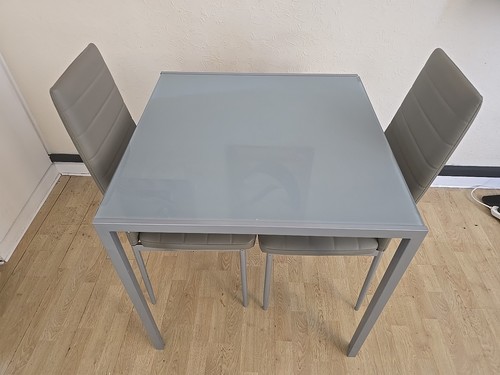 Table chairs dining set - table,