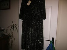 Black sparkly dress with