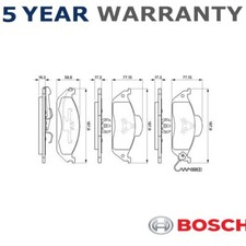 Bosch Front Brake Pads Set