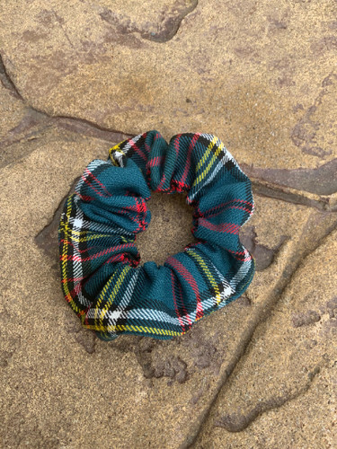 Anderson tartan hair scrunchie - hair,