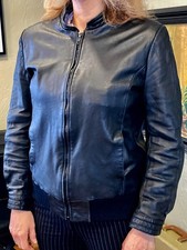 Vintage Leather Moto Jacket