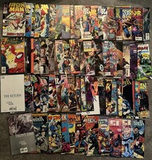 A huge collection of 72 miscellaneous Marvel Comics issues 