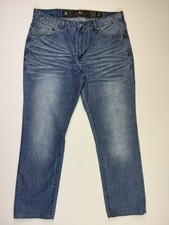 Mens Crosshatch Blue Jeans W34