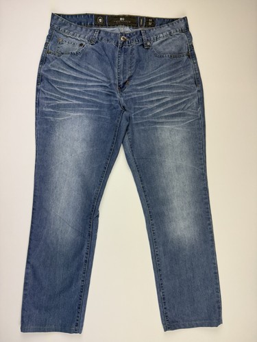 Crosshatch blue jeans mens - crosshatch,