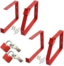 Lockable wall ladder double - wall, +
