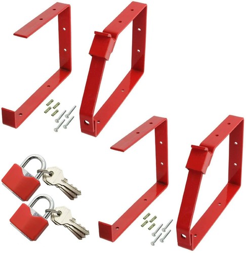 Lockable wall ladder - lockable, +